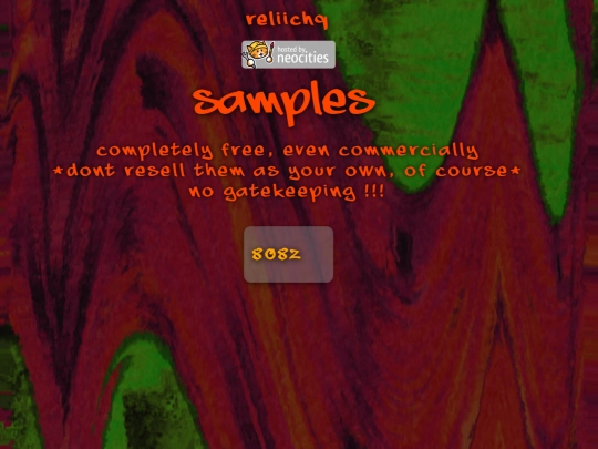 samples screenshot
