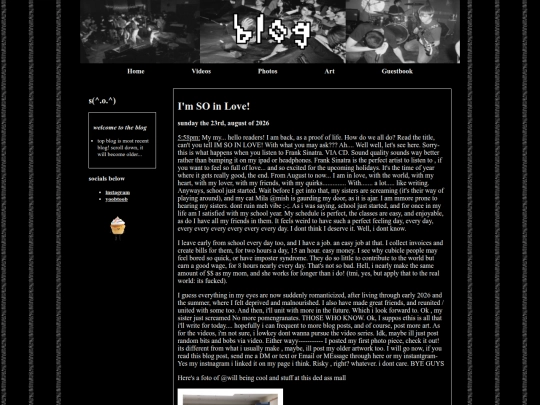 html pages/blog screenshot