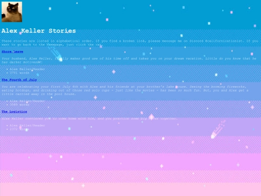 keller-fics screenshot
