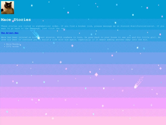 mace-fics screenshot