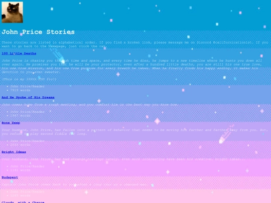 price-fics screenshot