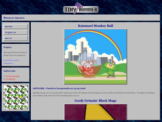 Projects screenshot
