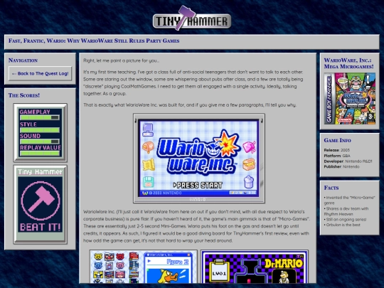 reviews/warioware screenshot