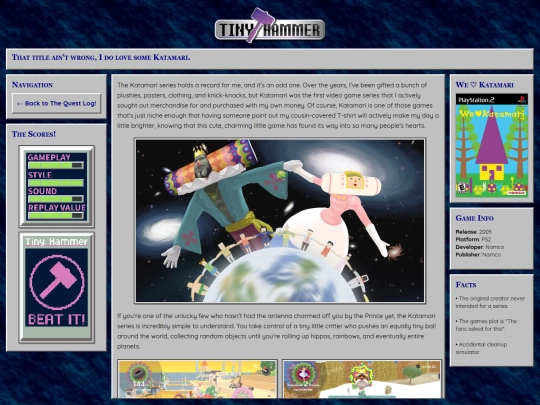 reviews/welovekatamari screenshot