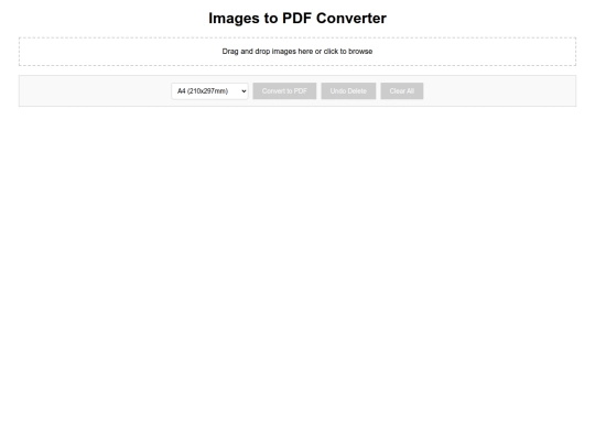 tools/images2pdf screenshot