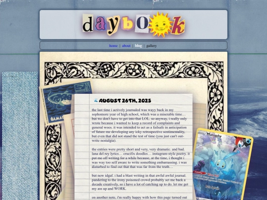 blog screenshot