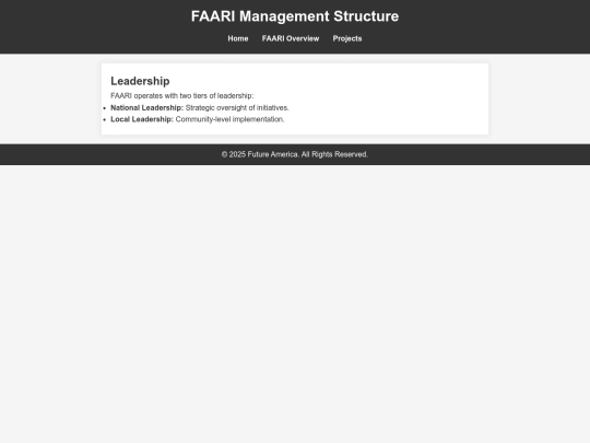 faari-management screenshot