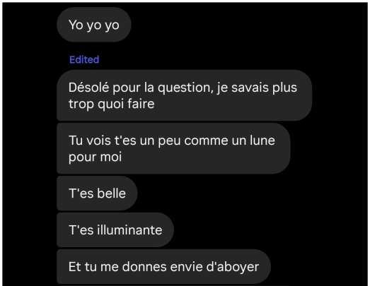 posts/messages screenshot