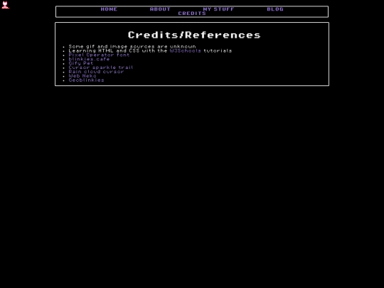 credits screenshot
