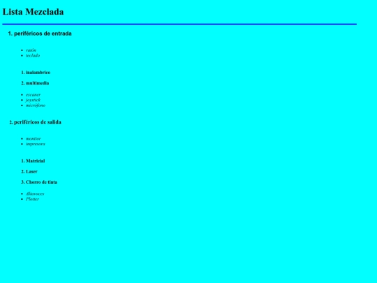 practica1/listasanidadas screenshot