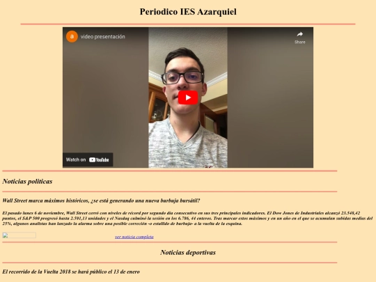 practica1/periodicoconvideo screenshot