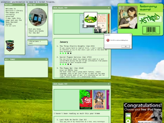 Library screenshot