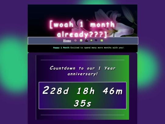 love/1month screenshot