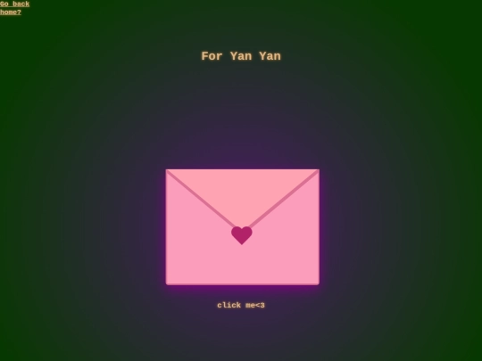 love/letter screenshot