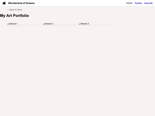 portfolio screenshot