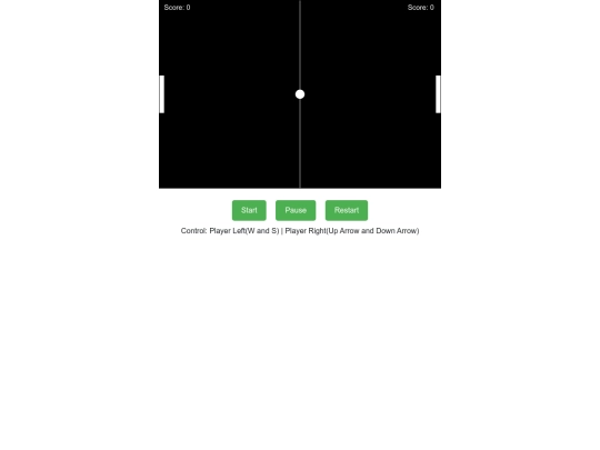 pong screenshot