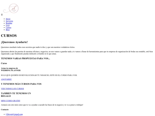 cursos-aguero screenshot