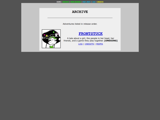 archive screenshot