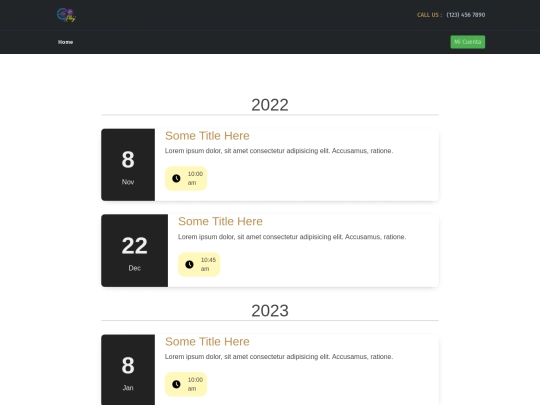 agenda screenshot