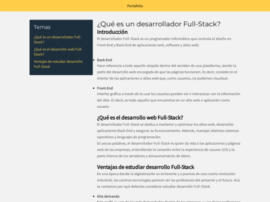 fullstack screenshot