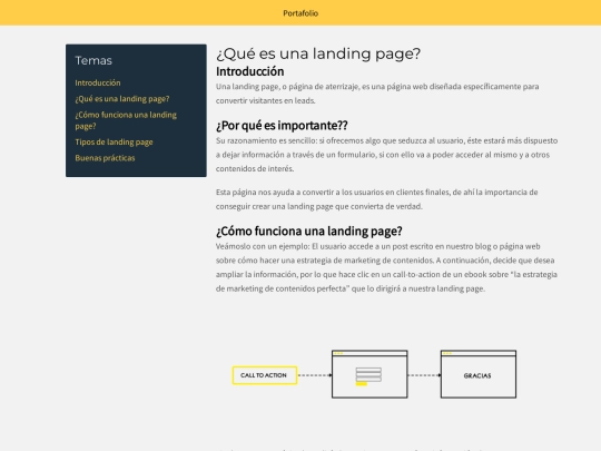 landingpage screenshot