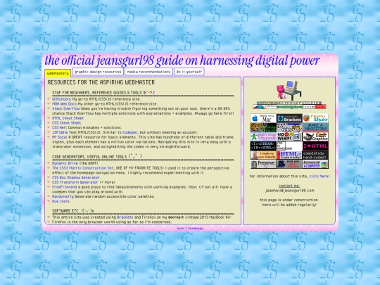 resources screenshot