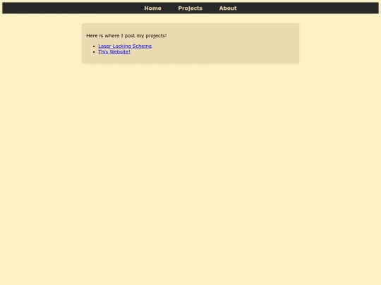 projects/projects screenshot