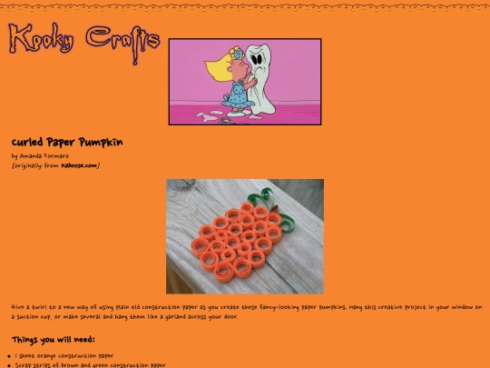 crafts/curledpumpkin screenshot