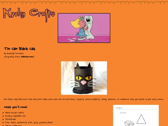 crafts/tincanblackcat screenshot