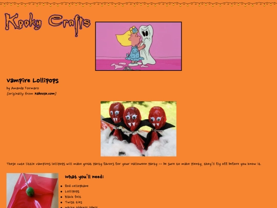crafts/vampirelollipops screenshot