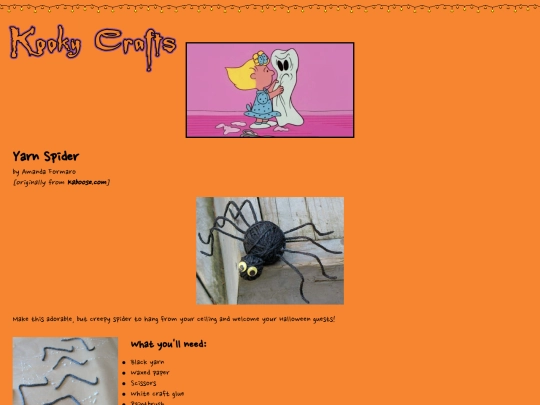 crafts/yarnspider screenshot