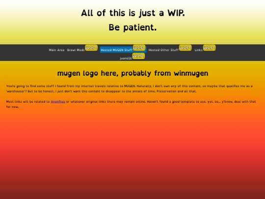 hostedmugen screenshot