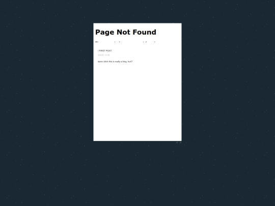 blog screenshot