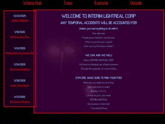 writing/INTERIM screenshot