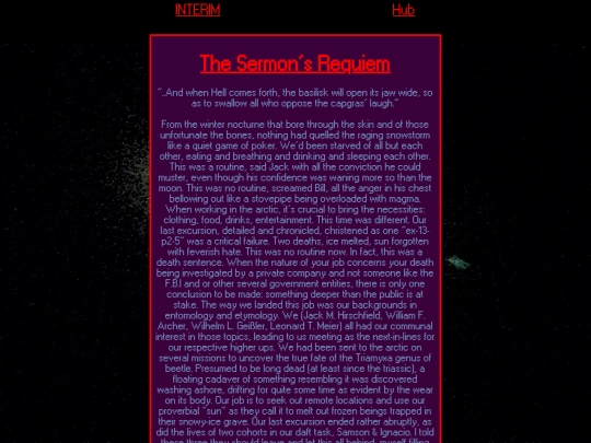 writing/INTERIM/TheSermon screenshot