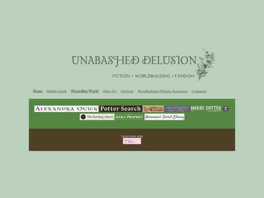 Harry Potter/HPLinks screenshot