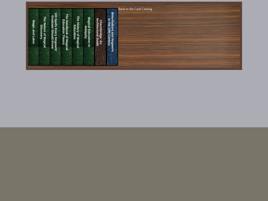 Harry Potter/books/education screenshot