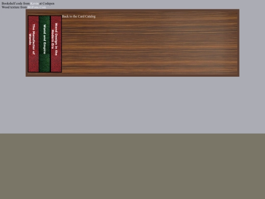 Harry Potter/books/wands screenshot