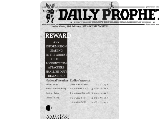 Harry Potter/dailyprophet/1957/1802 screenshot