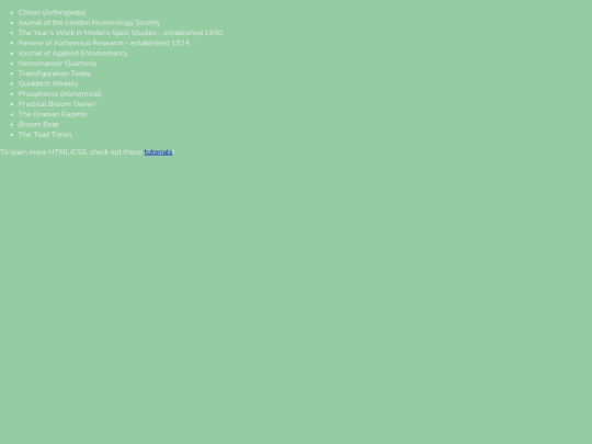 Harry Potter/journals/journals screenshot