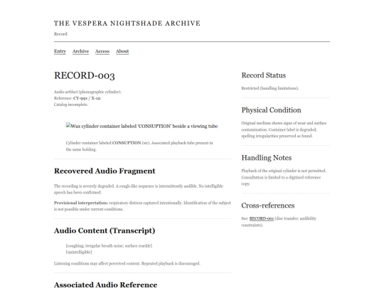 RECORDS/record-003 screenshot
