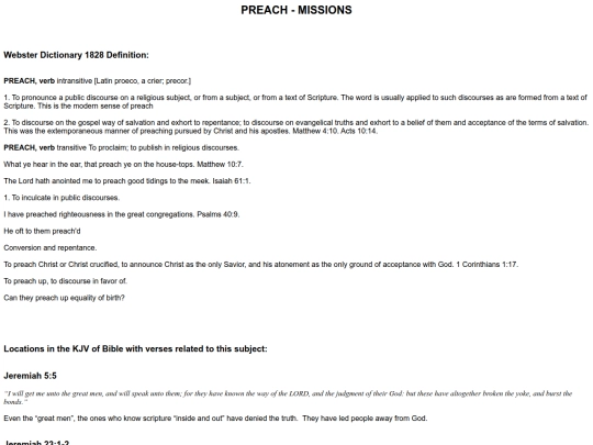 Concordance/Preach_Missions screenshot