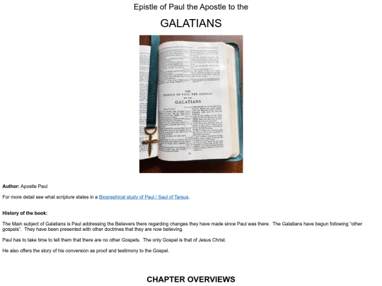 Galatians/Galatians_Main_page screenshot