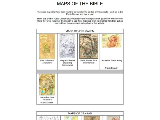 Maps/Maps_of_Bible screenshot
