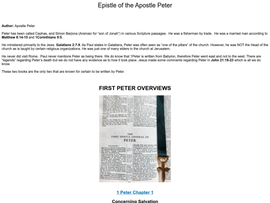 Peter/Peter_Main_page screenshot