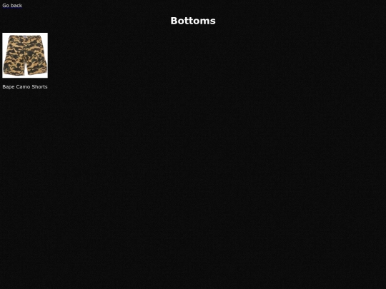 Pants screenshot