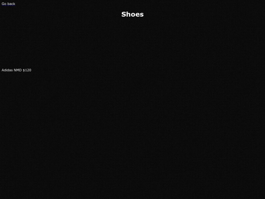 Shoes screenshot