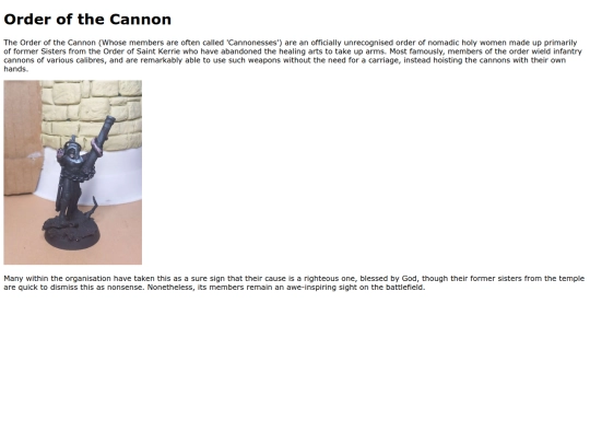 OrderoftheCannon screenshot