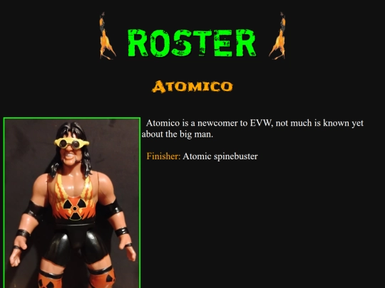 roster/atomico screenshot