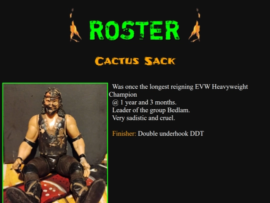 roster/cactussack screenshot